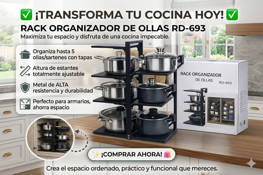 Organizador de ollas