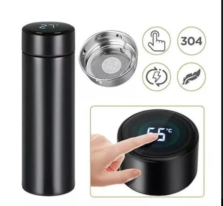 Termo con Sensor de Temperatura 500ml — Siempre a la Temperatura Ideal